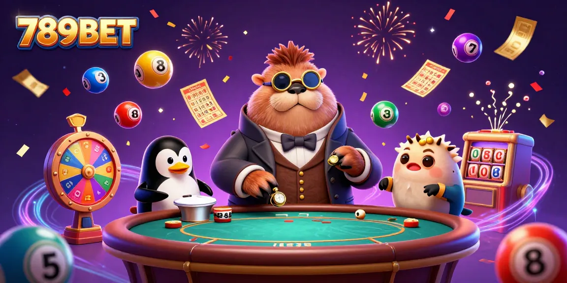 Win big at 789BET with the jolly walrus in an underwater poker game.