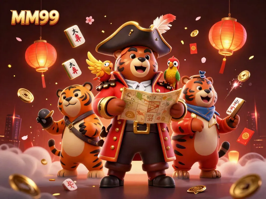 Experience the thrill of MM99's vibrant casino world with a unique pirate-themed adventure.