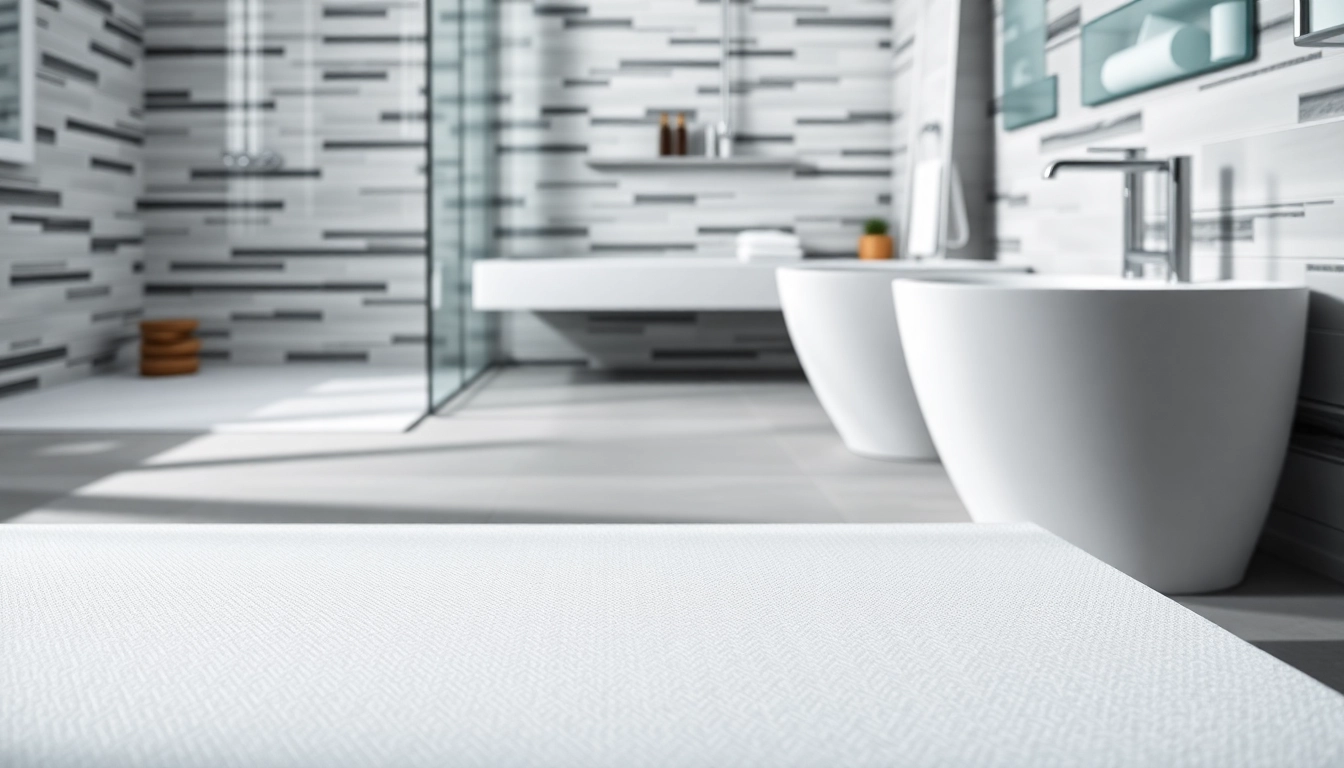 Enhancing your bathroom with elegant shower bases that combine style and functionality.