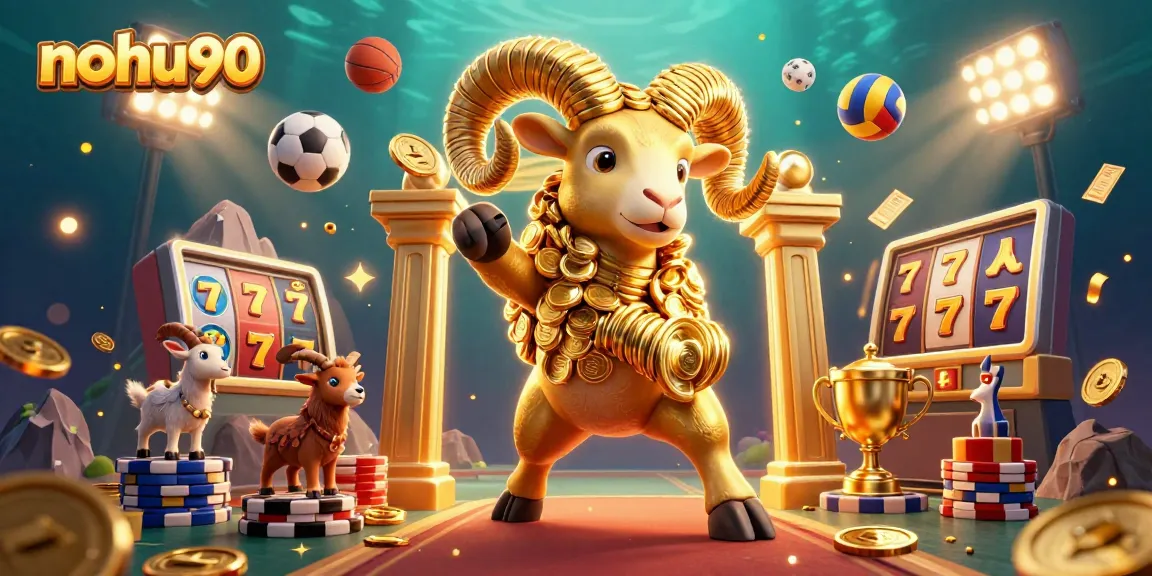 Experience thrilling jackpots at nohu90's online slots surrounded by a dynamic 3D phenomenon.