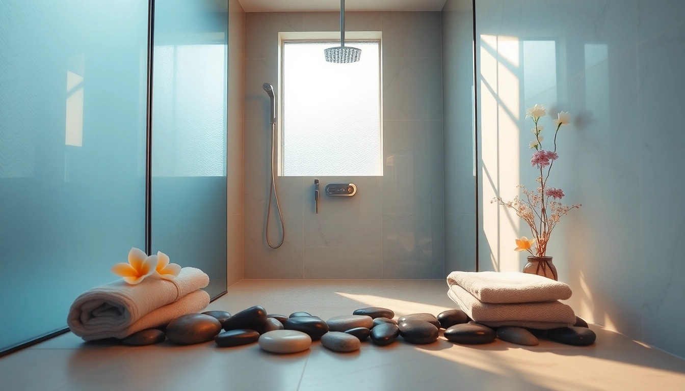 Transform your space with elegant showers au in a luxurious bathroom setting.