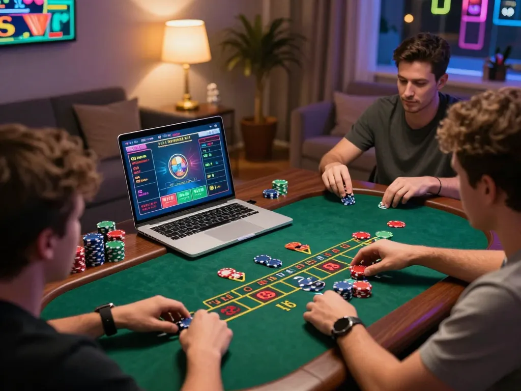 Engaged players at tt88 com enjoying an exciting online blackjack game with professional dealers.