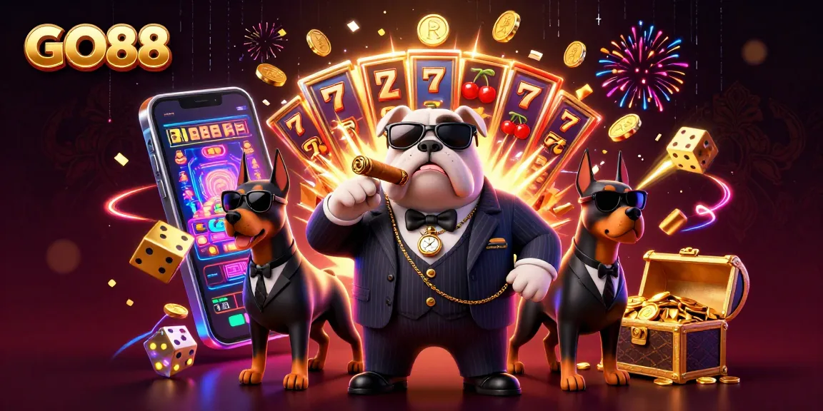 Play thrilling games with GO88 at a vibrant casino showcasing epic jackpots.