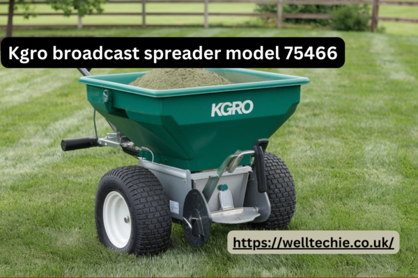 Kgro broadcast spreader model 75466