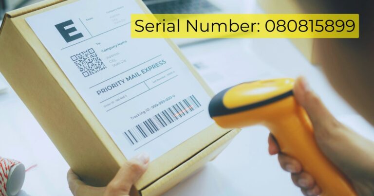 Serial Number: 080815899