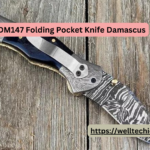 Kubey DM147 Folding Pocket Knife Damascus