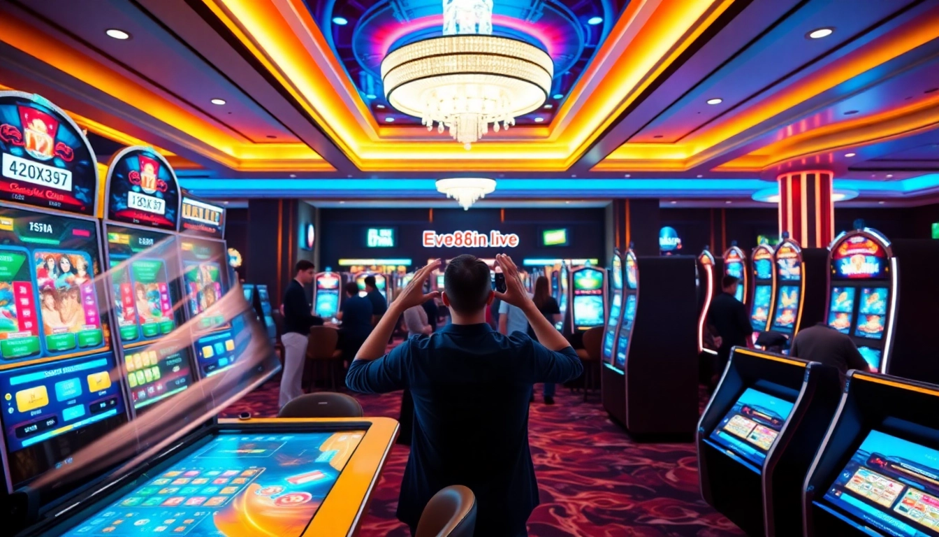 Experience the vibrant online gambling atmosphere at ev88win.live with thrilling gaming options.