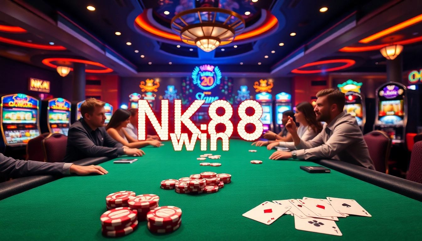 Win big at NK88 with thrilling poker games and vibrant casino action.