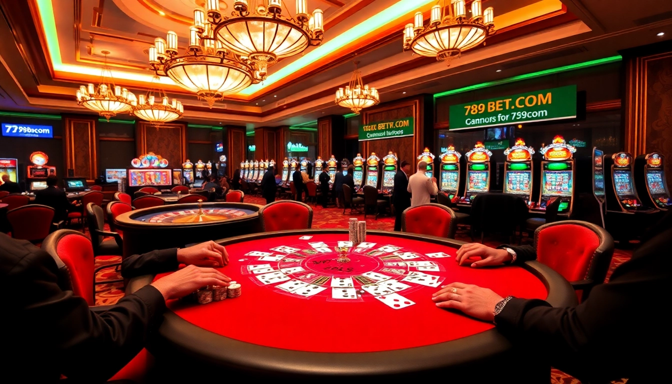 Experience the excitement of gambling at 789betcom with poker and roulette action.