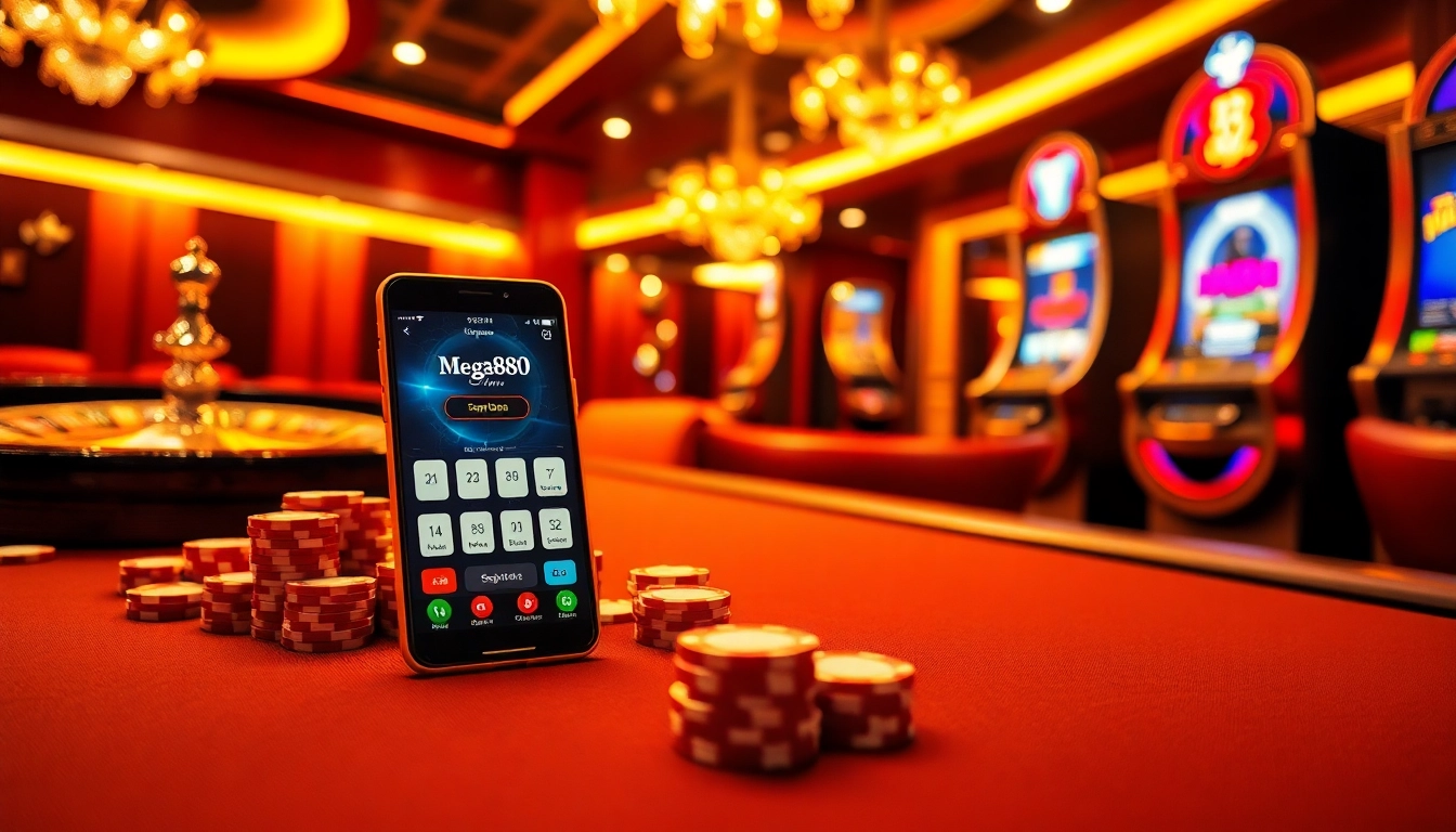 Experience thrilling gameplay with mega888 apk on vibrant casino tables and mobile devices.