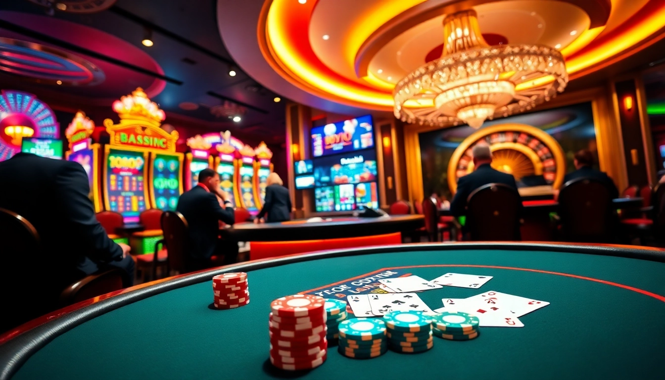 Experience the excitement at Nhà Cái 68VIP with live dealer games and vibrant casino elements.
